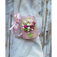 Tulipános bögre I.