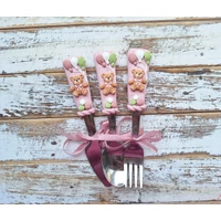 Macis 3dbos gyerek evőeszközkészlet (választható névvel is)