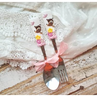 Őzike  gyerek evőeszköz (17cm)