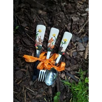 Erdei állatok kollekció- 3dbos gyerek evőeszközkészlet