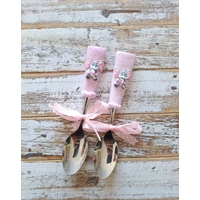 Elefántos teáskanál (rózsaszin)