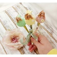 Macaron & nyuszi teáskanál