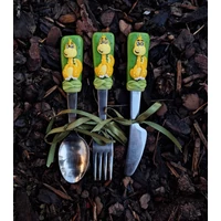 Dínós gyerek evőeszköz szett (3dbos)