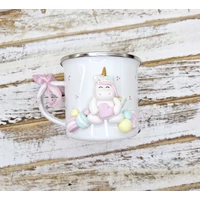 Unikornis V. fém bögre