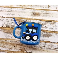 Traktor (kék) - választható, névvel ellátva is