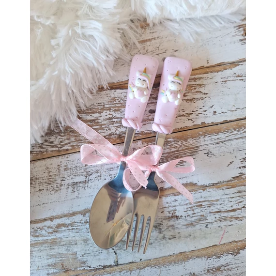 Unikornisos gyerek evőeszköz ( 17cm) kanál és/vagy villa