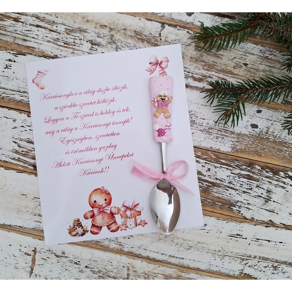 Mézi kanál + kártya II.