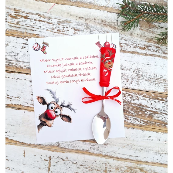 Rénszarvas kanál + kártya II.