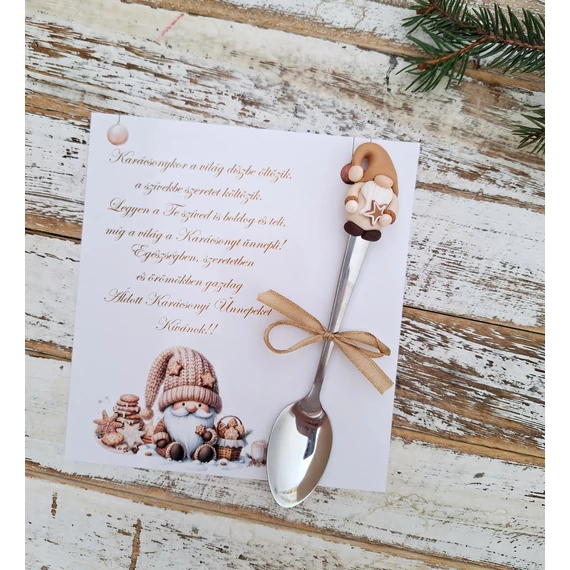 Manó kanál + kártya VI.