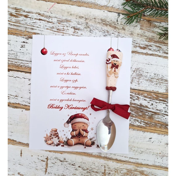 Mézi kanál + kártya IV.