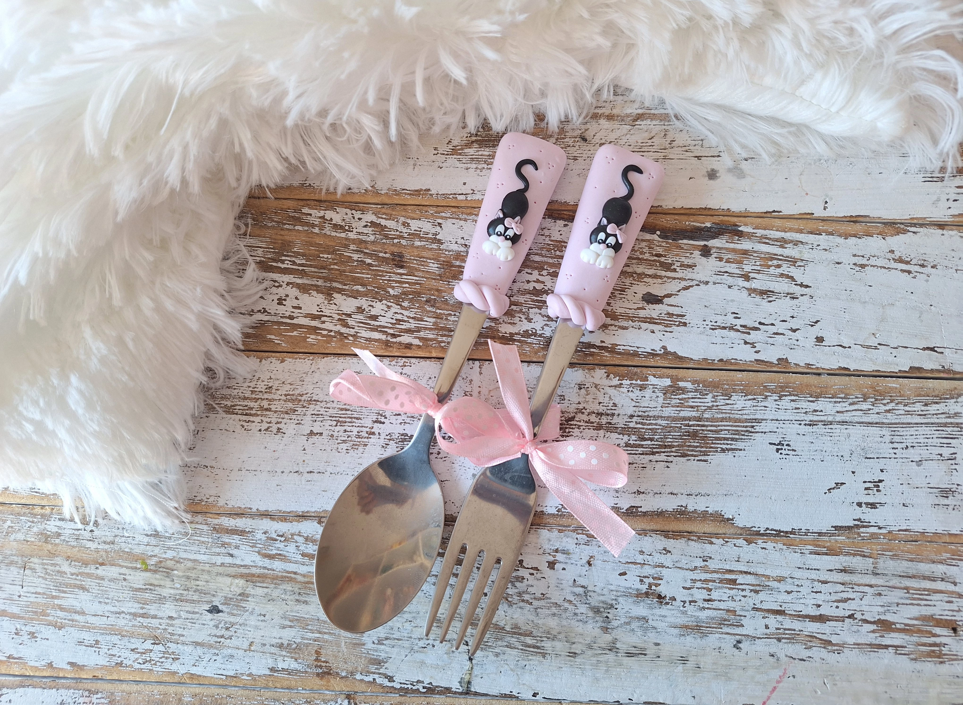 Cicuska gyerek evőeszköz (rózsaszin 17cm) kanál és/vagy villa