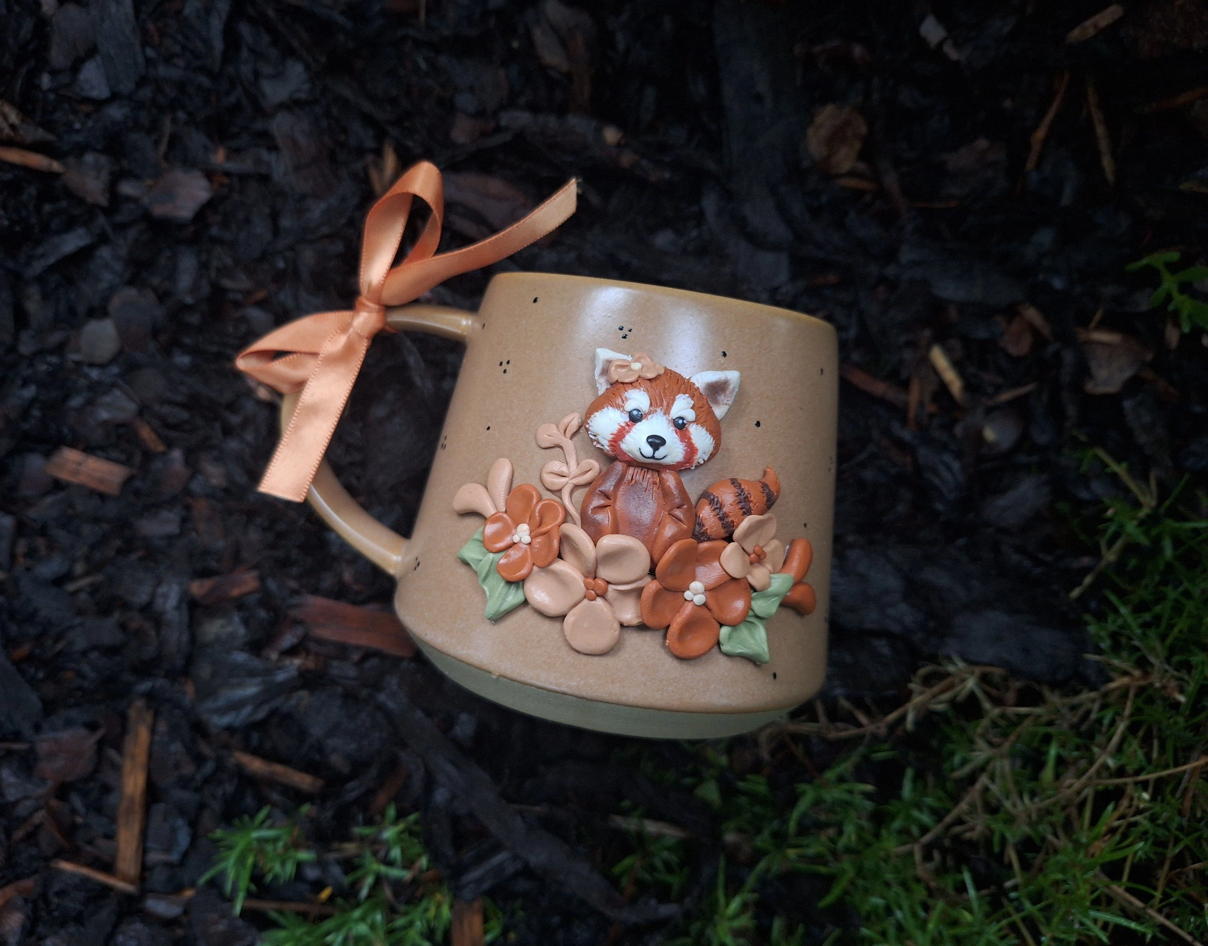 Vörös panda bögre