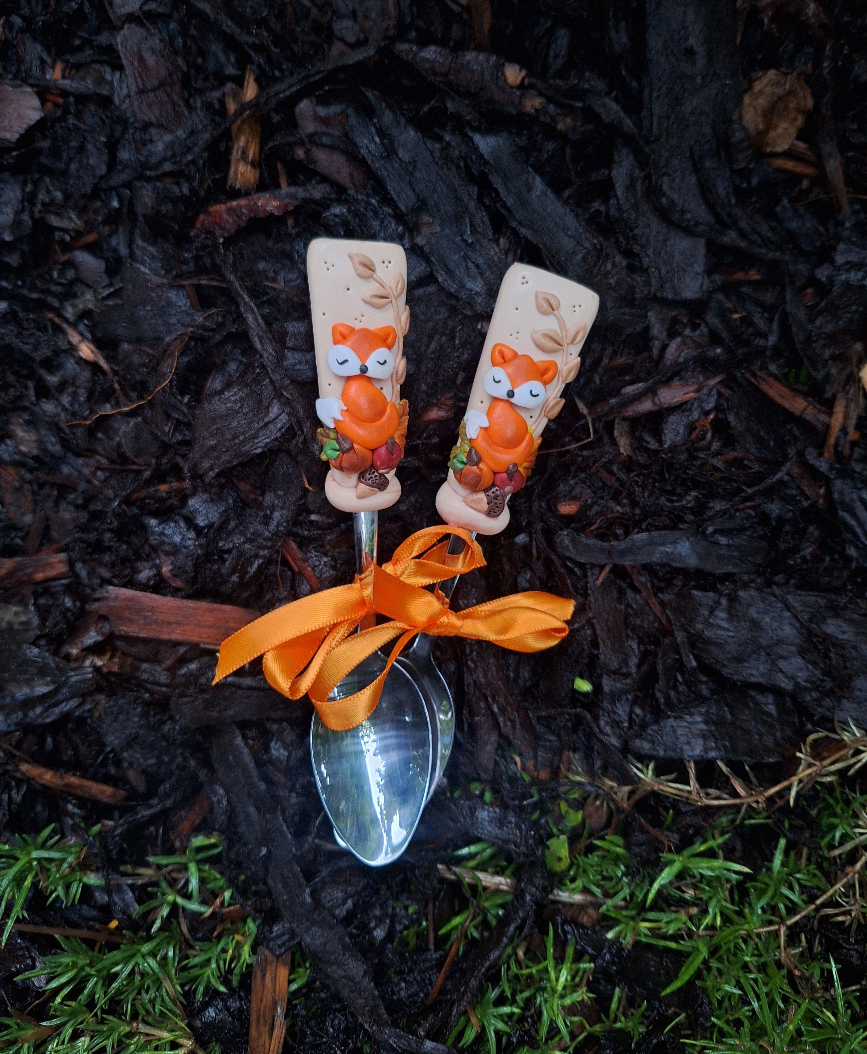 Róka  teáskanál - Mesebeli Erdő kollekció