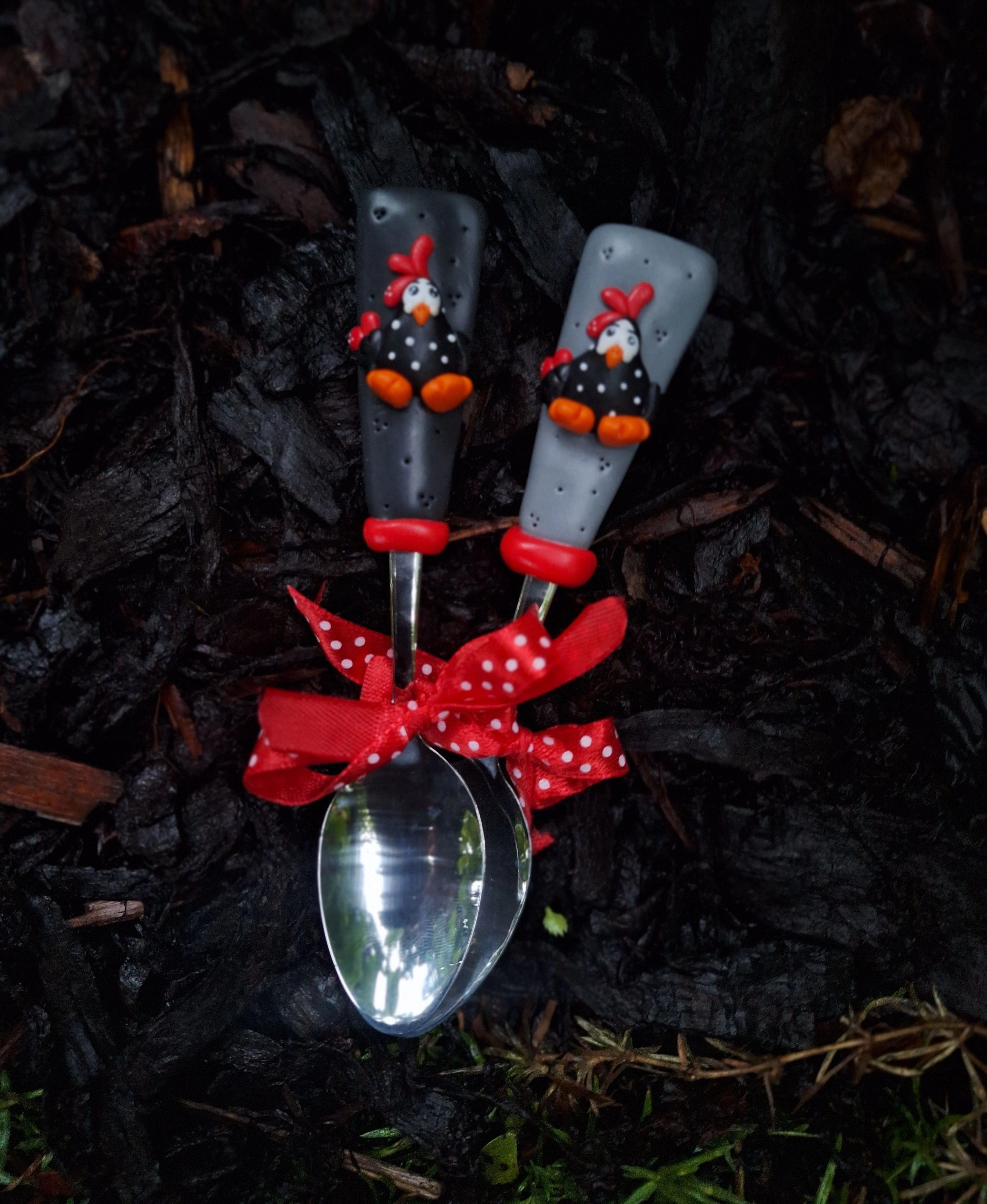 Babos kotyogós teáskanál