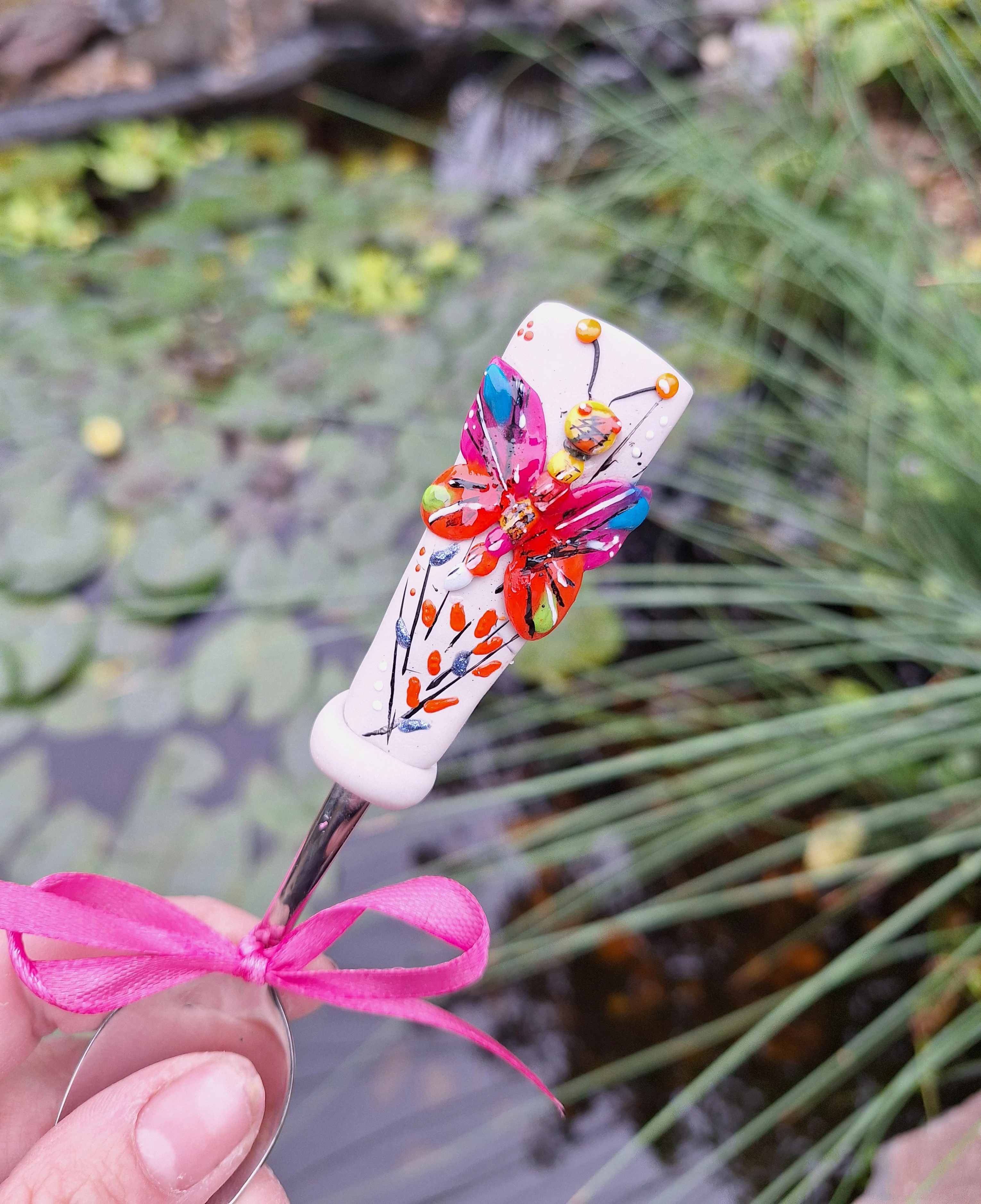 Varázs pillangó teáskanál