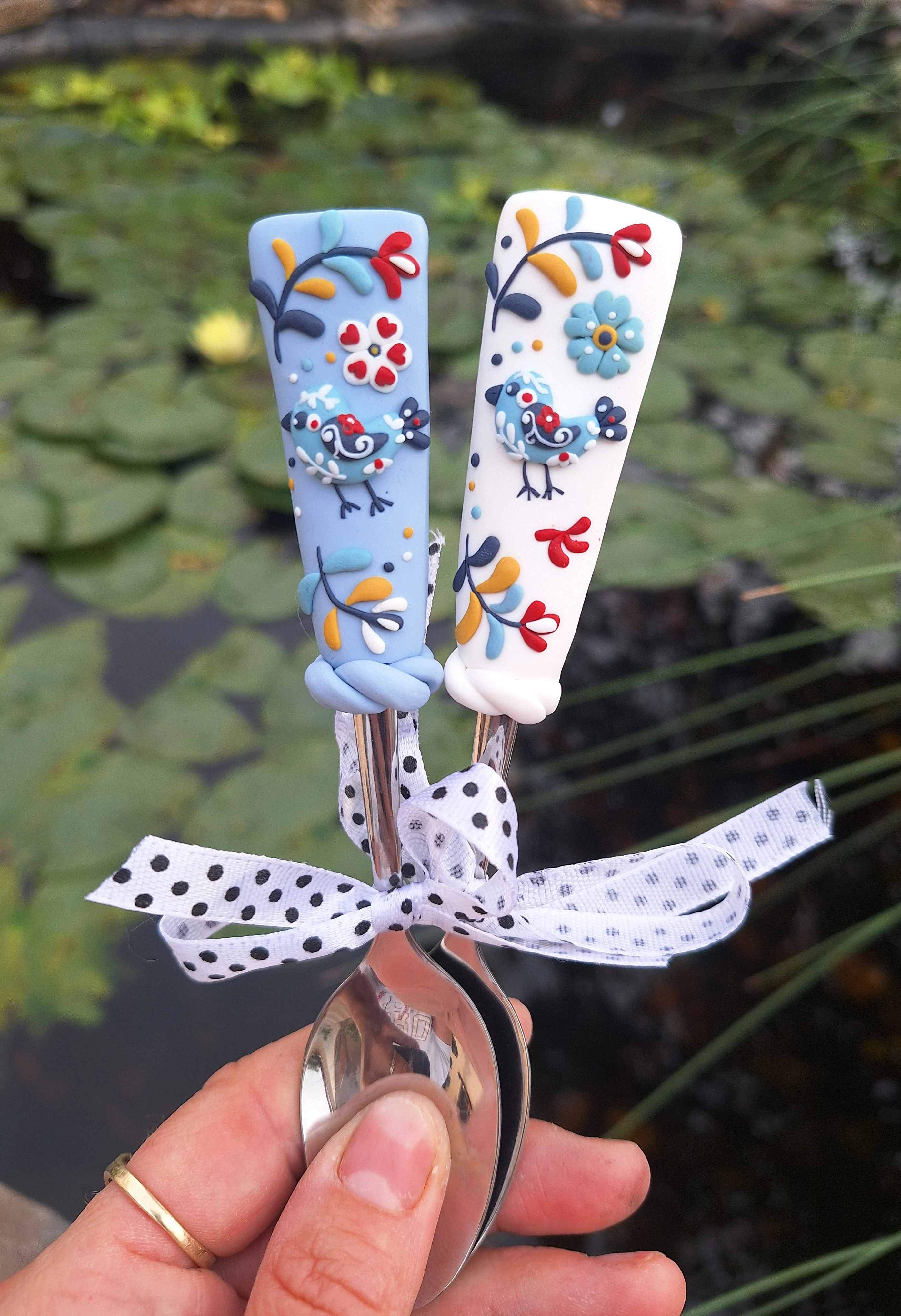 Hajnal Kékje teáskanál