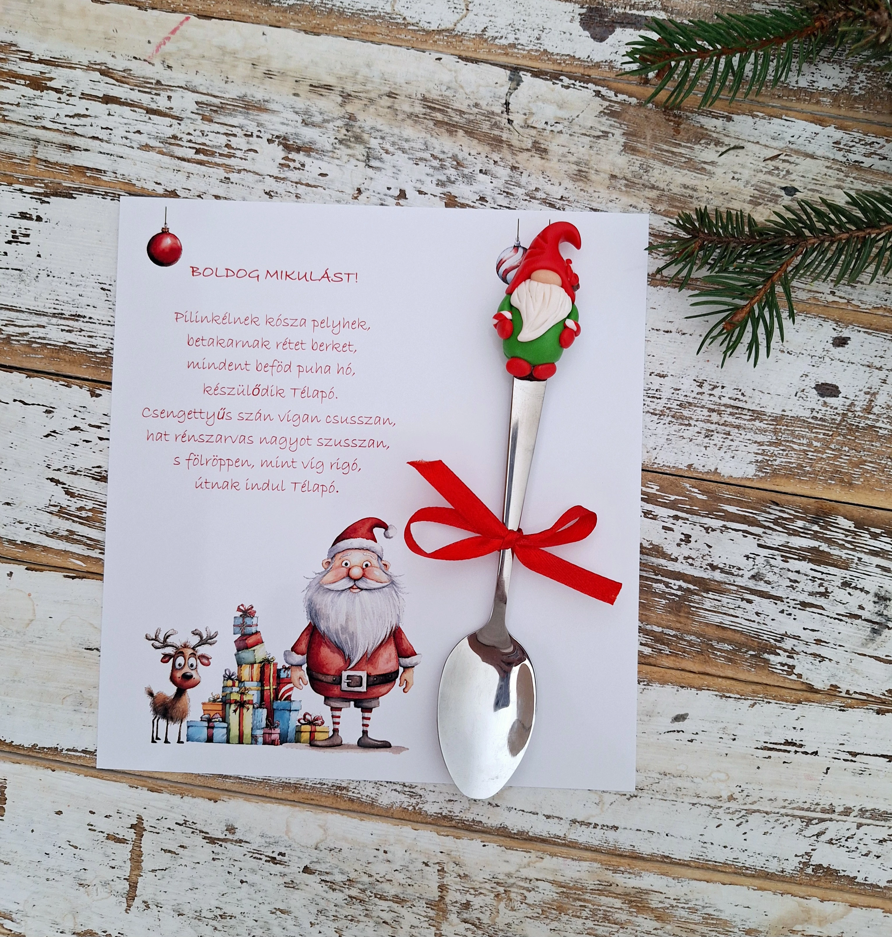 Manó kanál + kártya II.