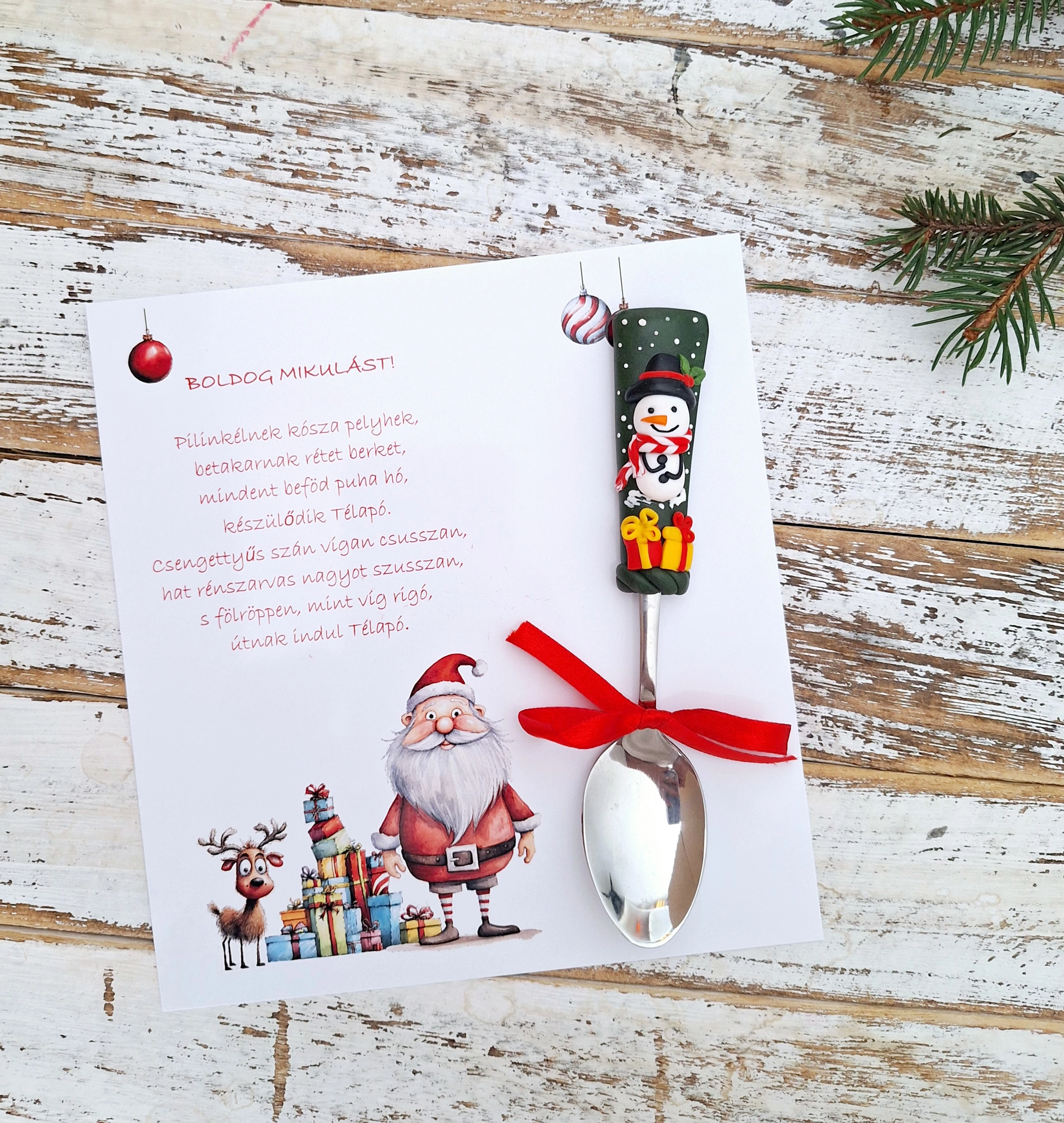 Hóember kanál + kártya II.