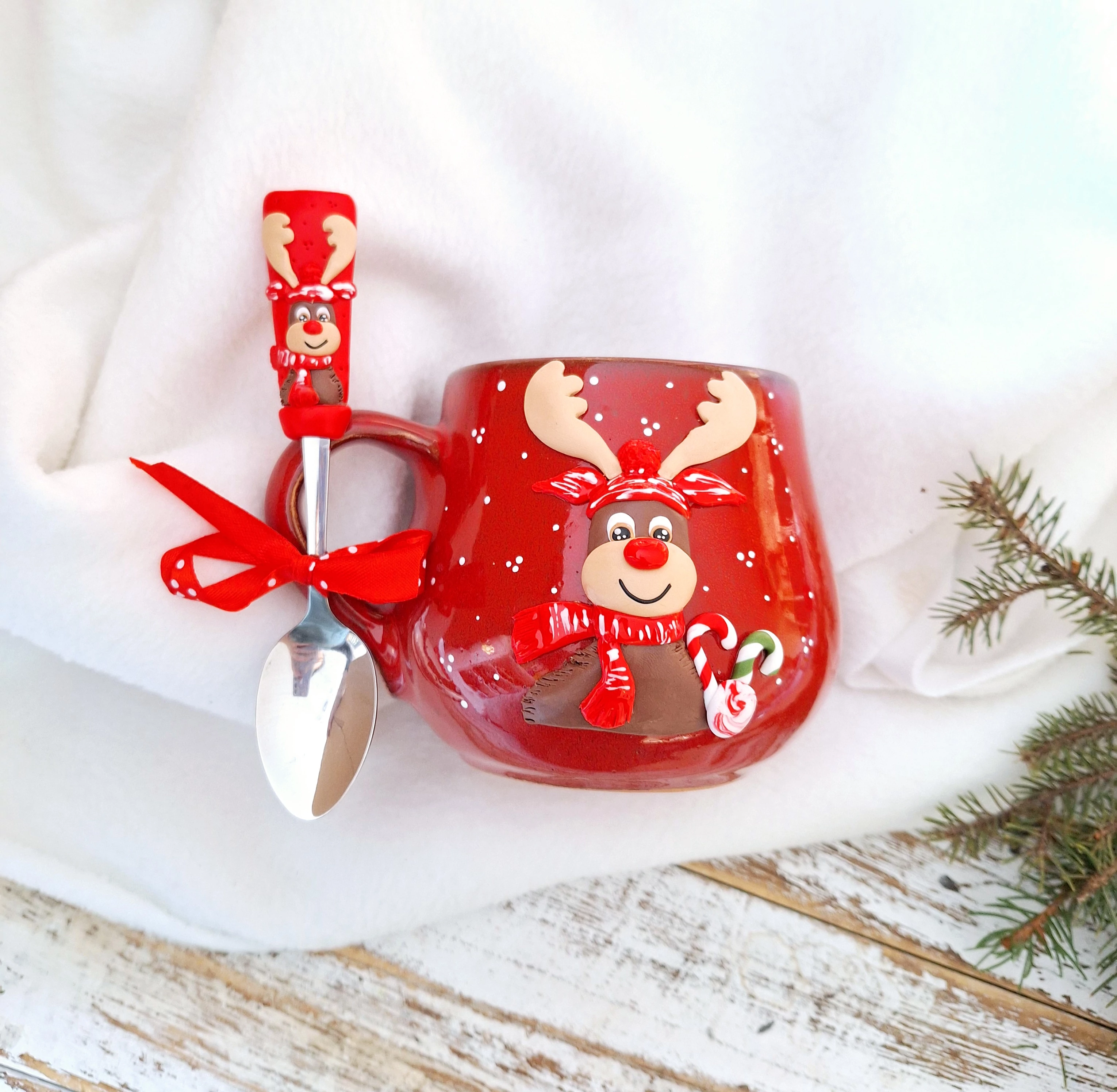 Rénszarvas bögre II.